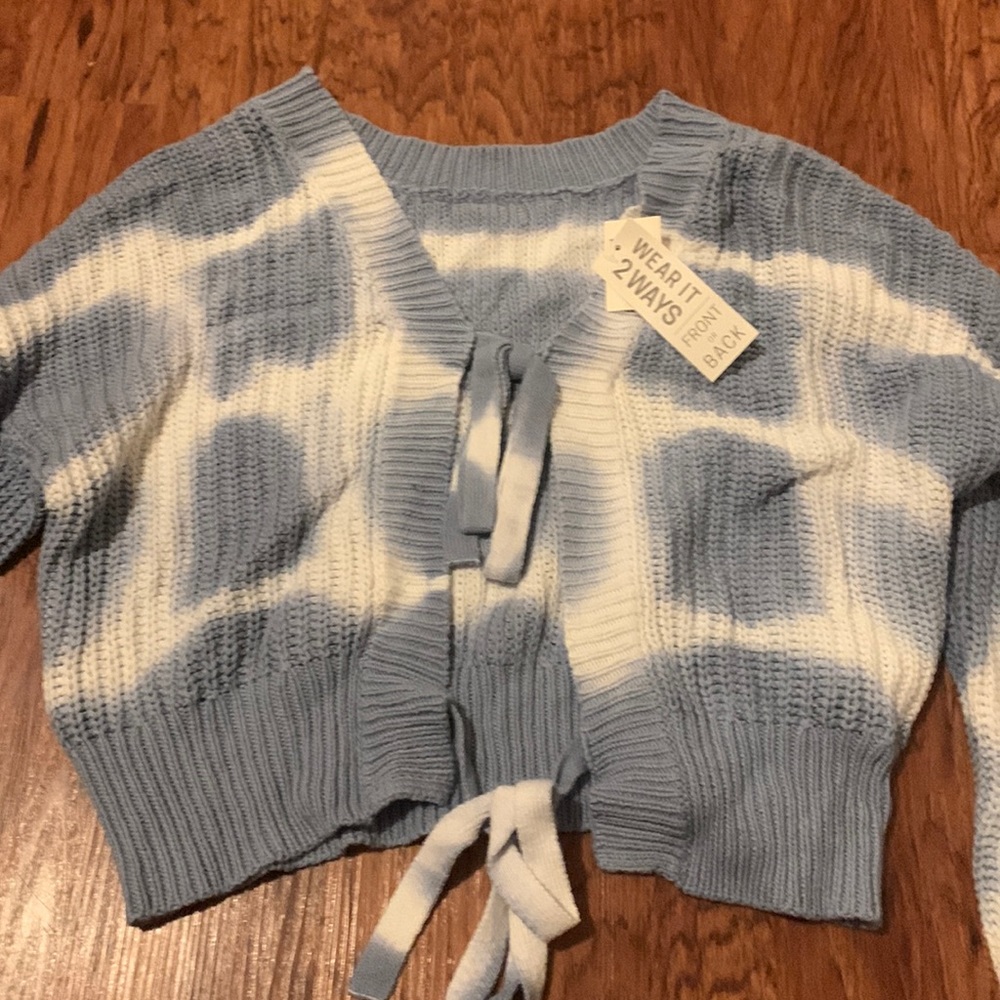 2 way wear sweater Aeropostale